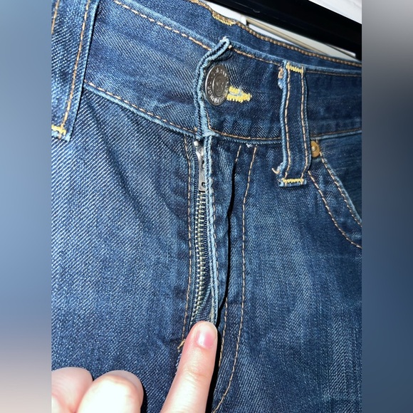 Men’s True Religion Ricky Flap Straight Jeans - Picture 6 of 16